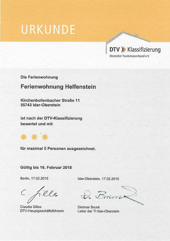 Ferienwohnung Helfenstein イーダル・オーバーシュタイン エクステリア 写真